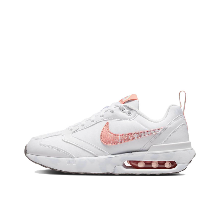 推荐商品：Nike Air Max Dawn 跑鞋 缓震大气圆头美式气垫轻便 白色/粉色