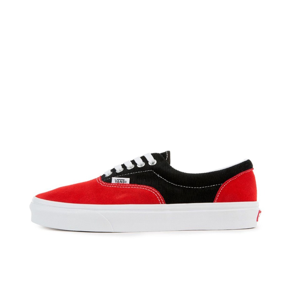 推荐商品：Vans/范斯 Era Lx Comfycusra 轻便 复古 帆布鞋 Racing Red/Black/White 黑红白