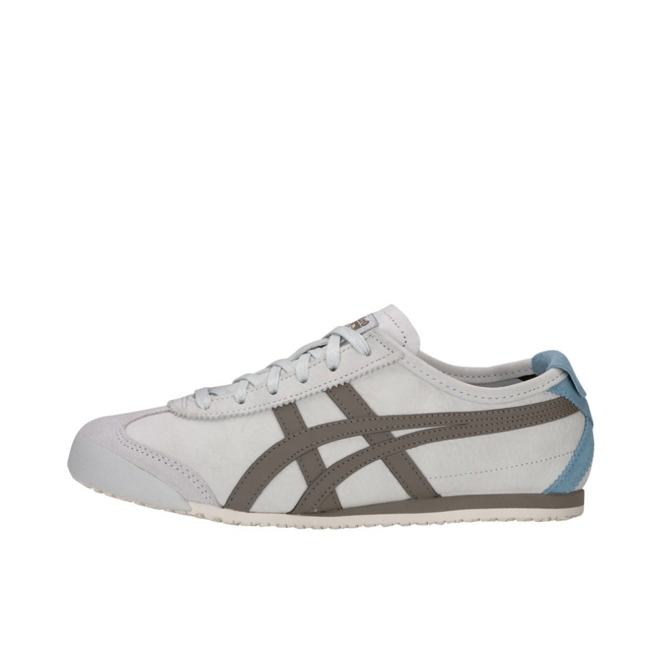 推荐商品：Onitsuka Tiger Mexico 66 德训鞋 运动休闲鞋 复古轻便透气舒适百搭防滑 Glacier Grey Dark Taupe  浅灰/蓝