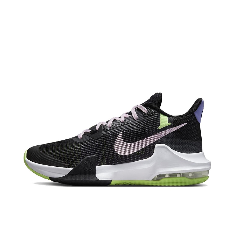 推荐商品：Nike Air Max Impact 3 舒适缓震 防滑耐磨 轻便透气 回弹 实战 织物 篮球鞋 黑色/粉色/绿色