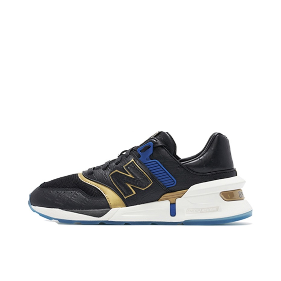 推荐商品：New Balance 997 时尚复古 防滑耐磨 透气舒适 运动休闲鞋 997S/黑黄蓝
