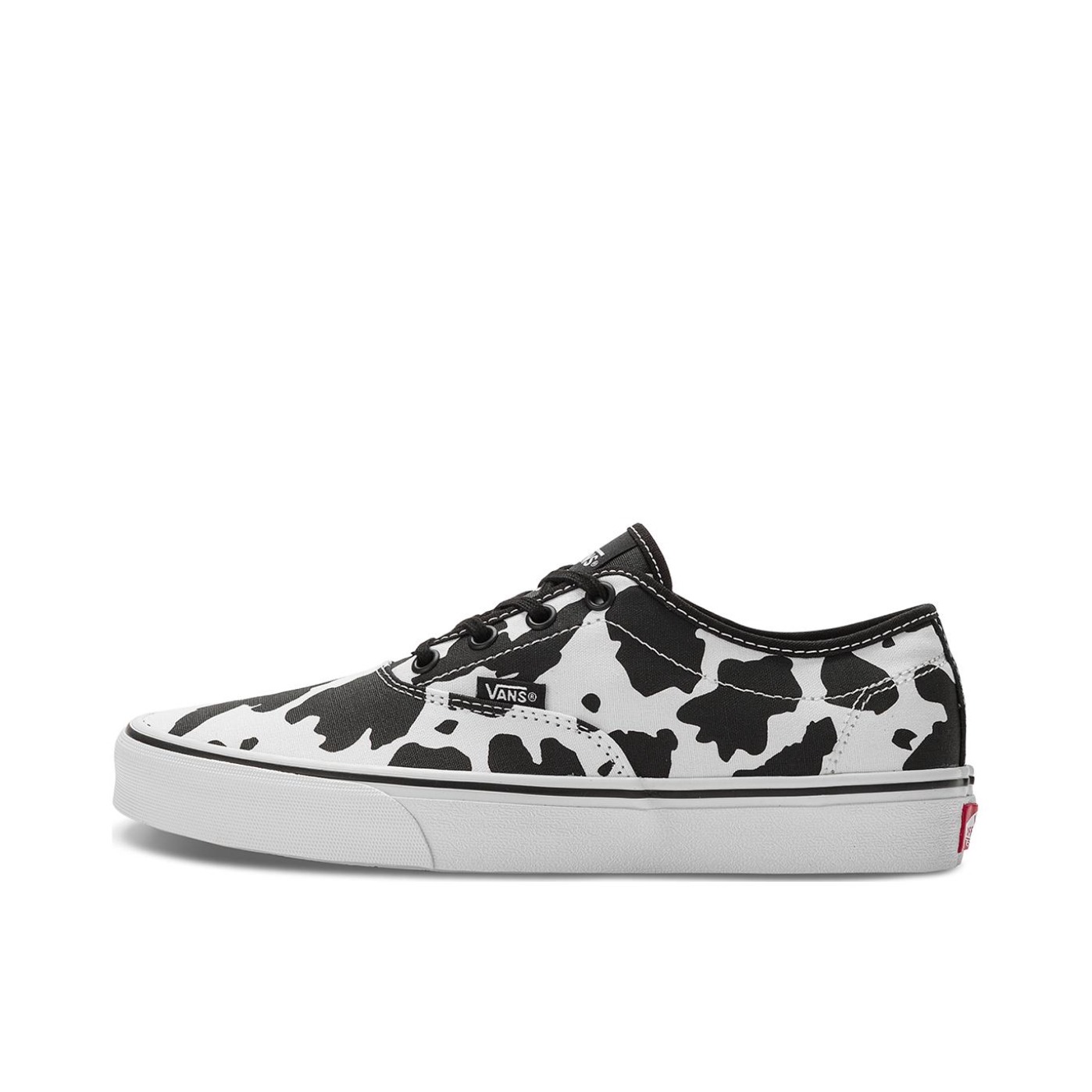 推荐商品：Vans/范斯 Doheny 复古休闲 轻便舒适 透气百搭 耐磨防滑 帆布鞋 白色/奶牛纹