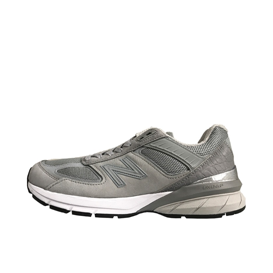 推荐商品：New Balance 990 V5 跑鞋 减震支撑轻便防滑网布透气织物回弹反毛皮复古合成革 V5/Engineered Garments联名/灰色