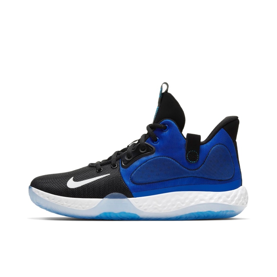 推荐商品：Nike KD Trey 5 VII 缓震防滑耐磨 实战 网布 织物 织物 合成革 篮球鞋 Racer Blue 国内版/赛车蓝/黑色/白色