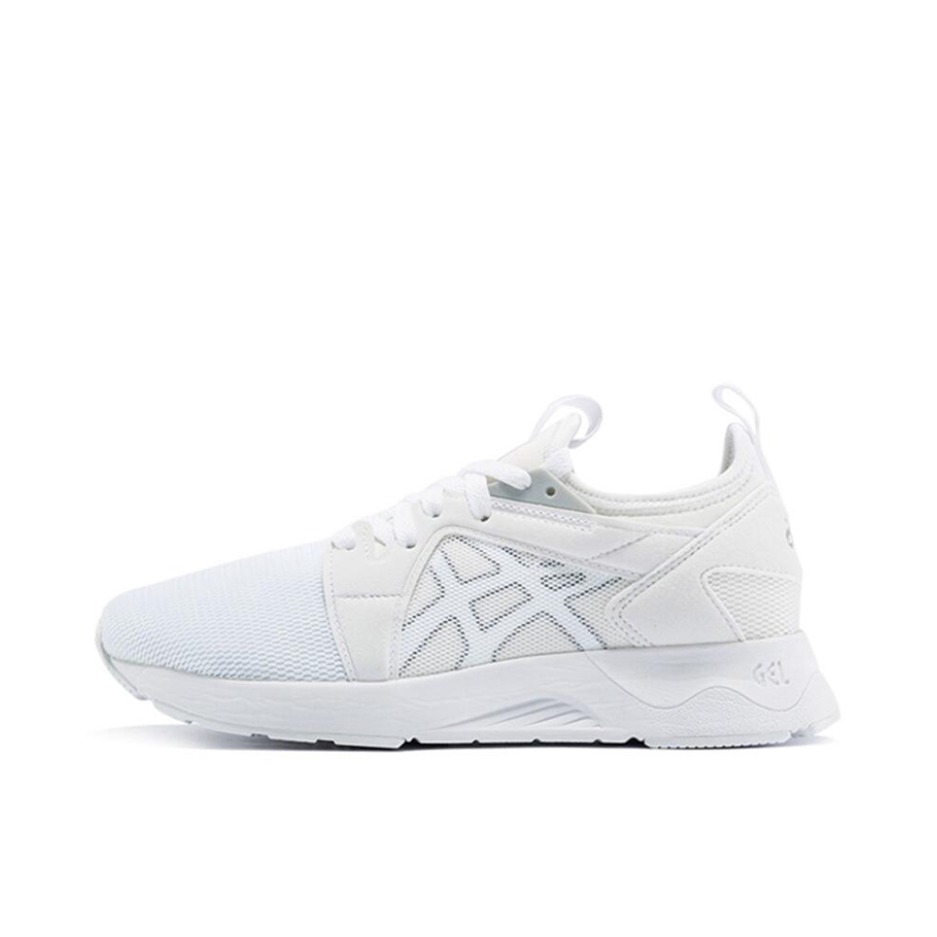 推荐商品：Asics/亚瑟士 Gel-Lyte V 跑鞋 减震回弹耐磨防滑舒适透气百搭时尚复古织物低帮 White 纯白网面