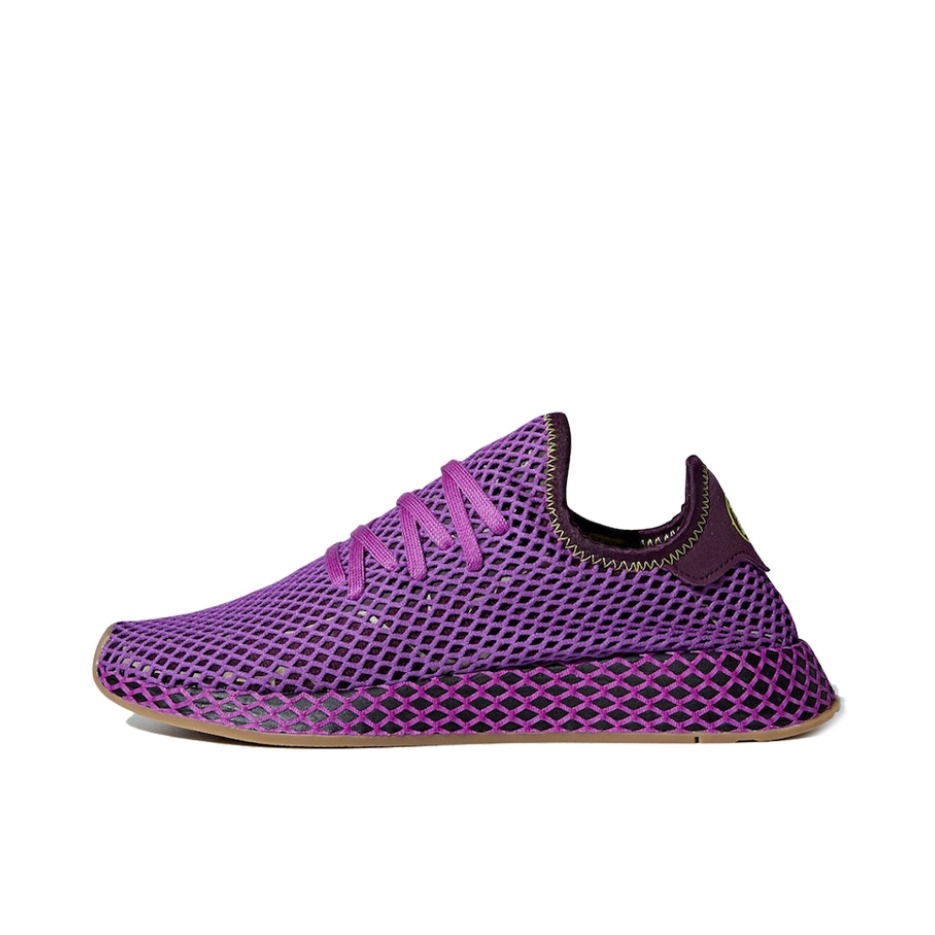推荐商品：adidas Deerupt Runner 耐磨 时尚复古 网面透气 休闲鞋 Son Gohan 龙珠联名/悟饭