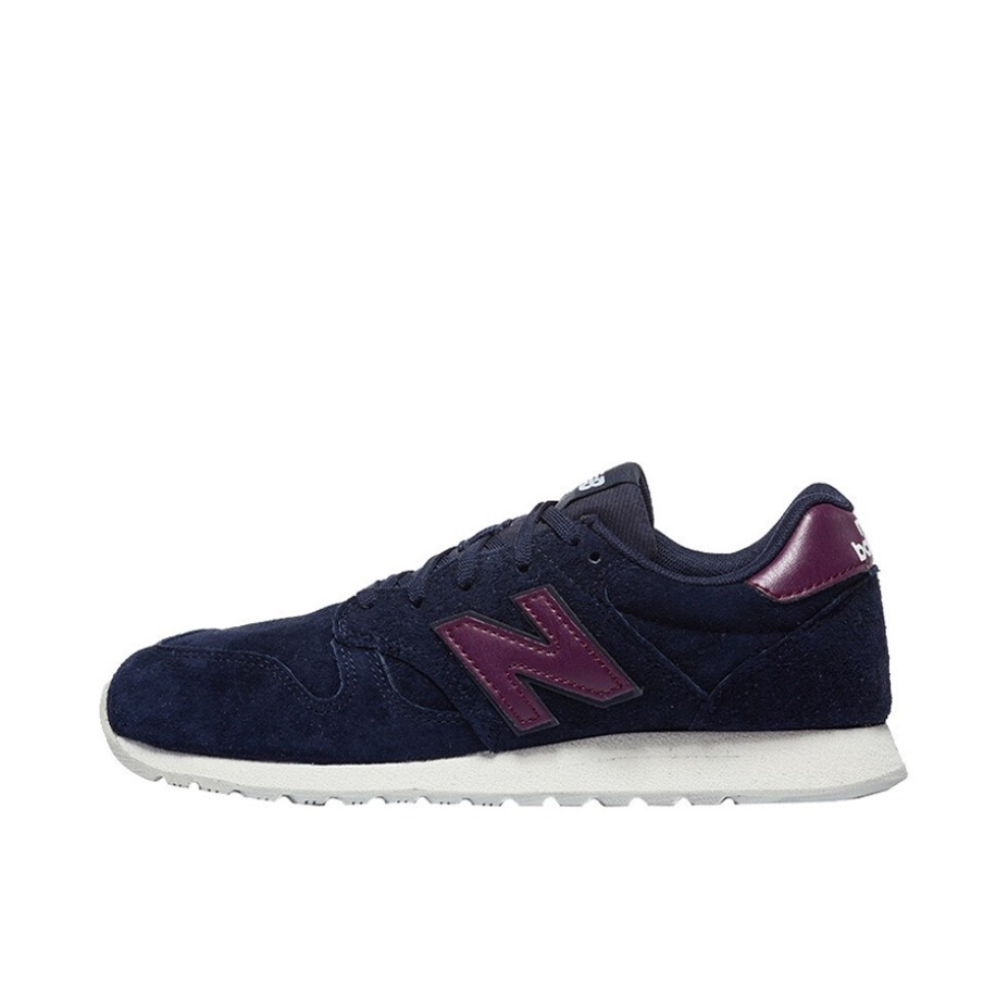 推荐商品：New Balance 520 运动休闲鞋 时尚百搭减震防滑耐磨舒适透气织物复古低帮 Navy 藏蓝
