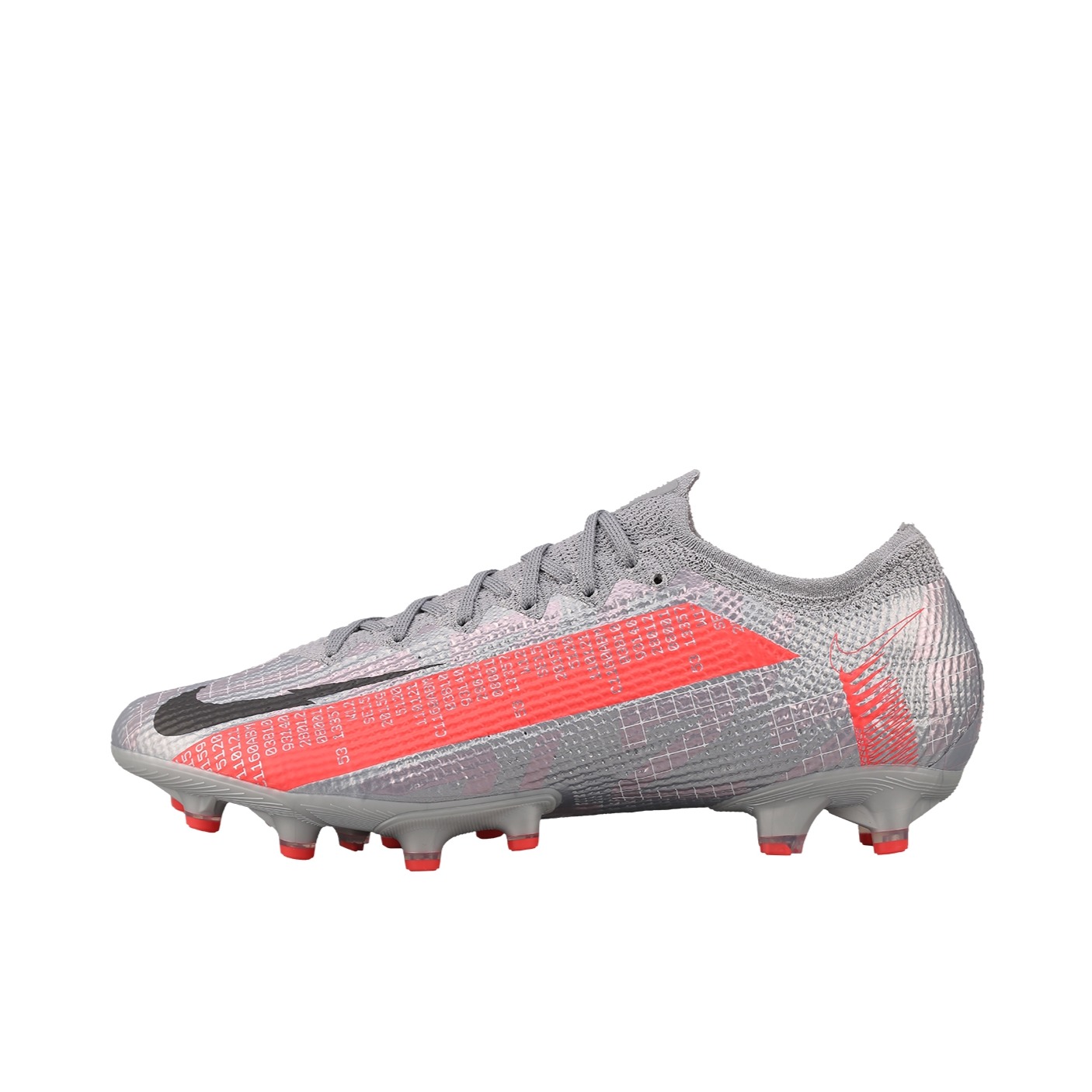 推荐商品：Nike Mercurial Vapor 13 Elite PRO AG 顶级 胶质短钉 人造草地 防滑耐磨轻便 足球鞋 灰色/橙色/黑色