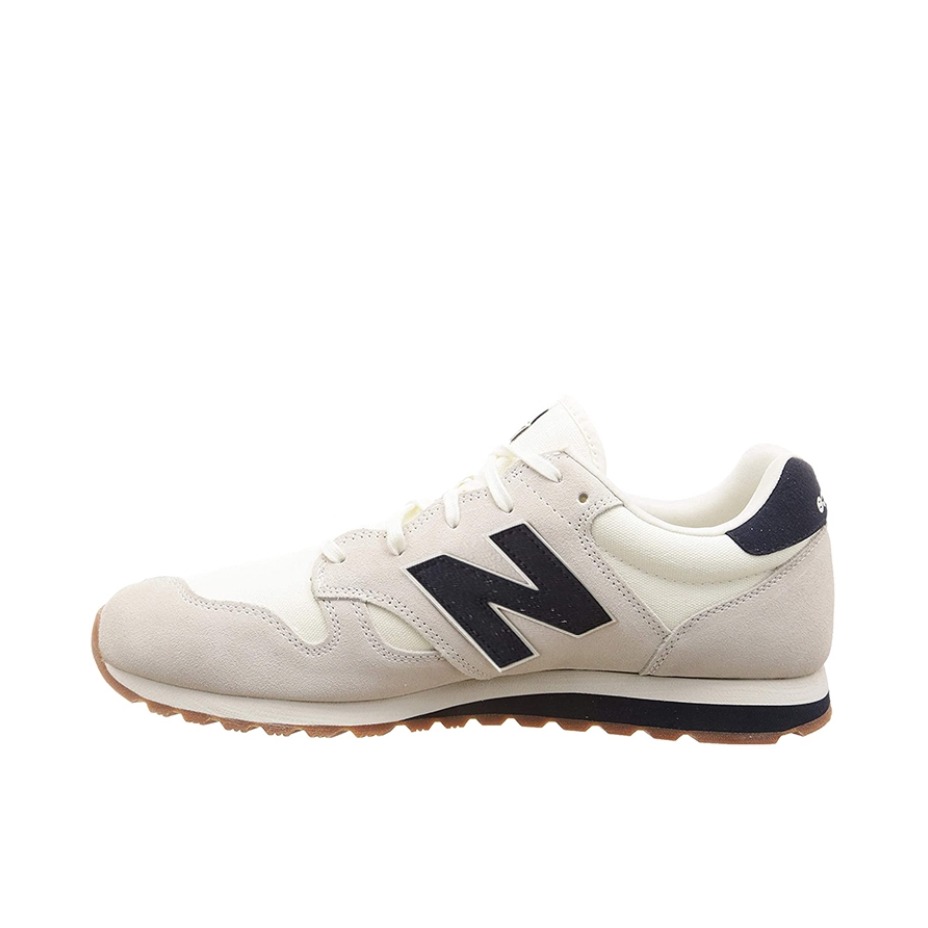 推荐商品：New Balance 520 运动休闲鞋 时尚百搭减震防滑耐磨舒适透气织物复古低帮 白黑