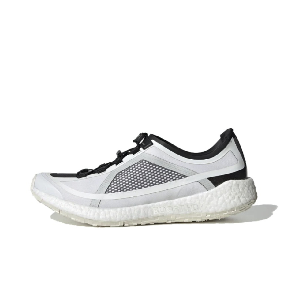 推荐商品：adidas Pulseboost HD 减震支撑 防滑耐磨 轻便透气 跑鞋 White/Black SMC/白黑