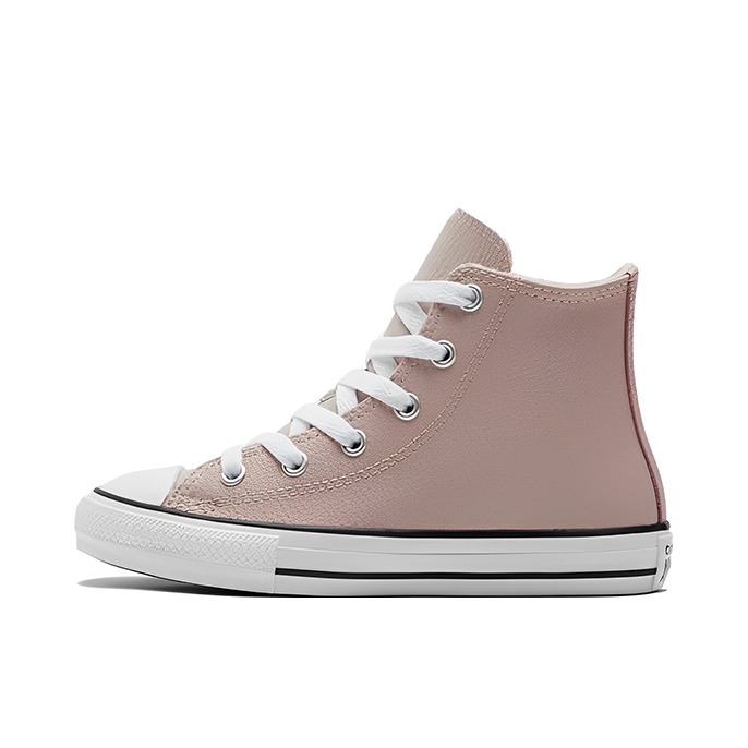 推荐商品：Converse/匡威 Chuck Taylor All Star 魔术贴 休闲时尚 防滑耐磨 易穿脱 帆布鞋儿童 小童/灰色/皮面