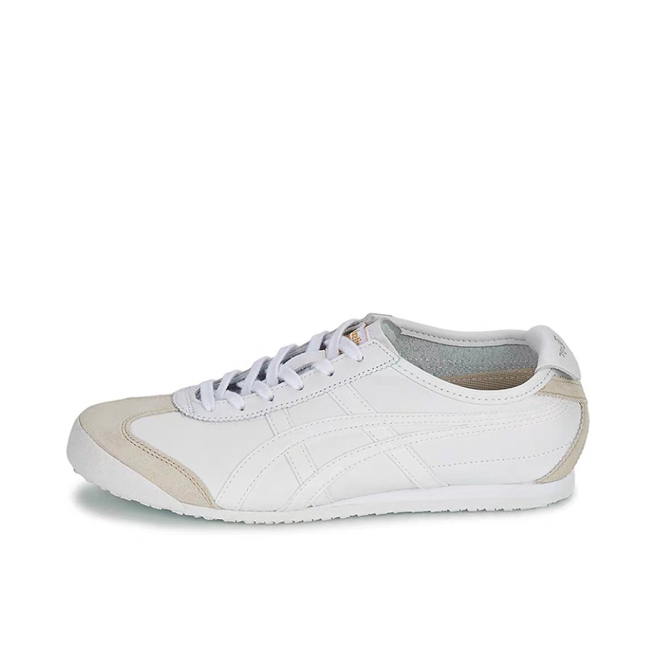 推荐商品：Onitsuka Tiger Mexico 66 德训鞋 运动休闲鞋 复古轻便透气舒适百搭防滑 White 米白色