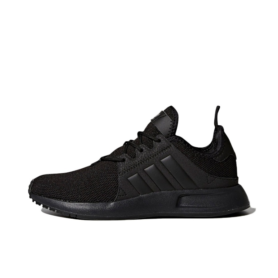 推荐商品：adidas Originals X PLR 轻便舒适 防滑耐磨 网面透气 减震回弹 运动 潮流 支撑 休闲鞋 Black 黑武士
