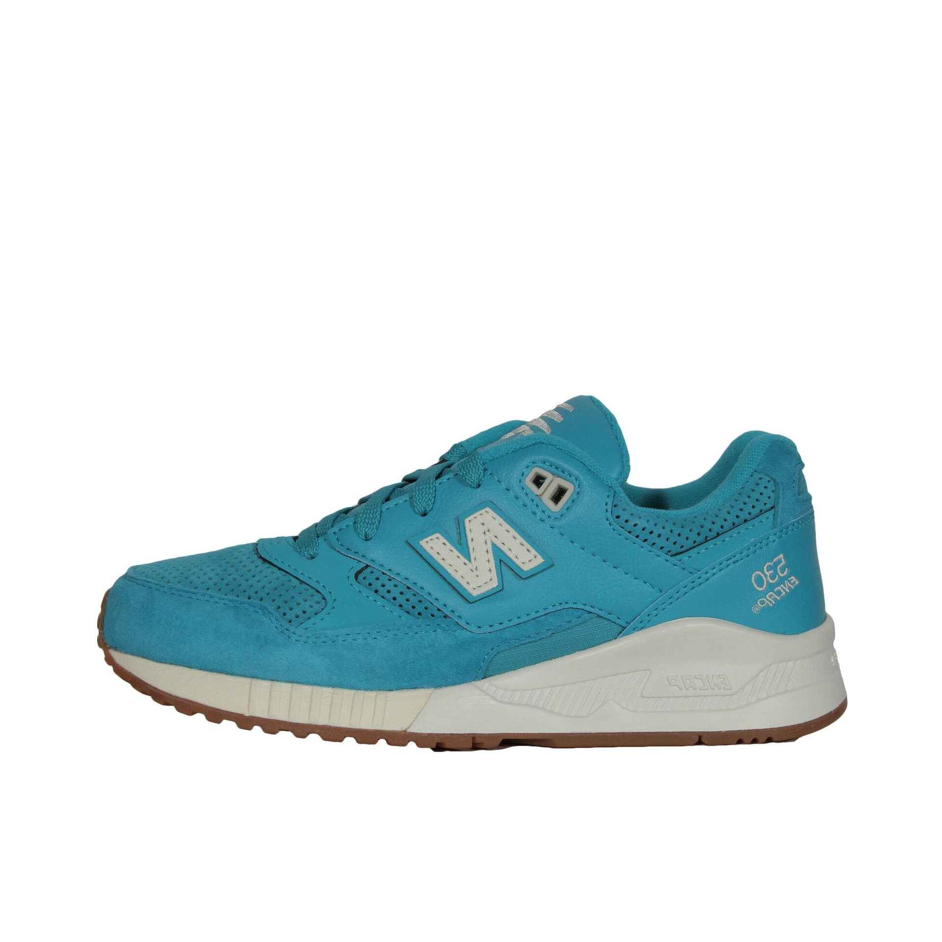 推荐商品：New Balance 530 运动休闲鞋 时尚潮流复古减震防滑耐磨舒适透气织物低帮 Turquoise 天蓝色
