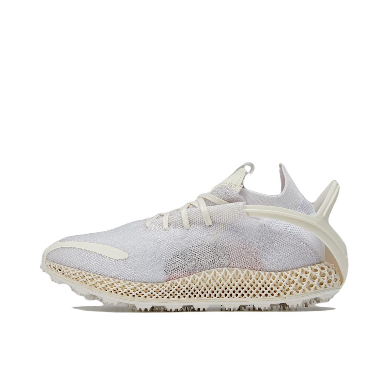 推荐商品：Y-3 4D Runner 跑鞋 轻质休闲透气耐磨防滑减震舒适时尚运动网面圆头 白色