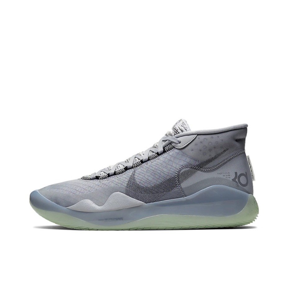 推荐商品：Nike Zoom KD 12 杜兰特 篮球鞋 减震回弹防滑耐磨轻便圆头时尚百搭实战 DarkGrey/Grey 浅灰