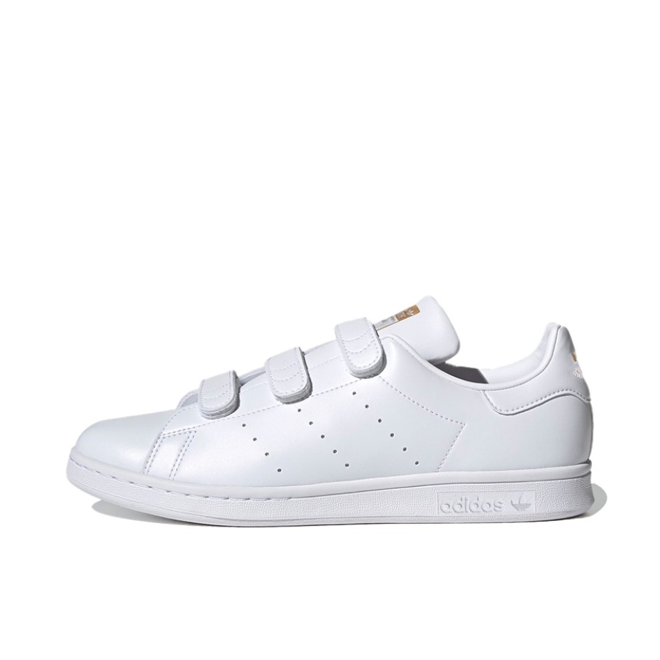 推荐商品：adidas Originals Stan Smith 轻便舒适 防滑耐磨 减震透气 简约 时尚 运动休闲鞋 白黄