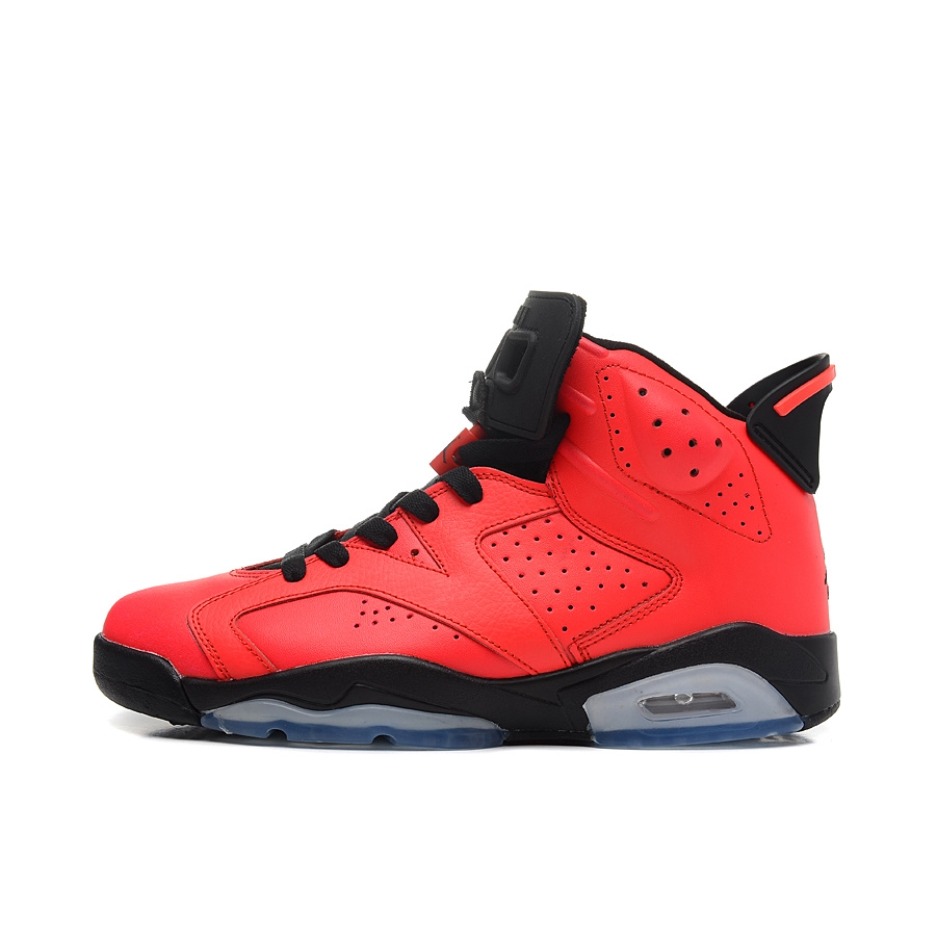 推荐商品：Air Jordan 6 运动休闲鞋 复古耐磨防滑缓震支撑合成革 Infrared 23 (Toro) 大红