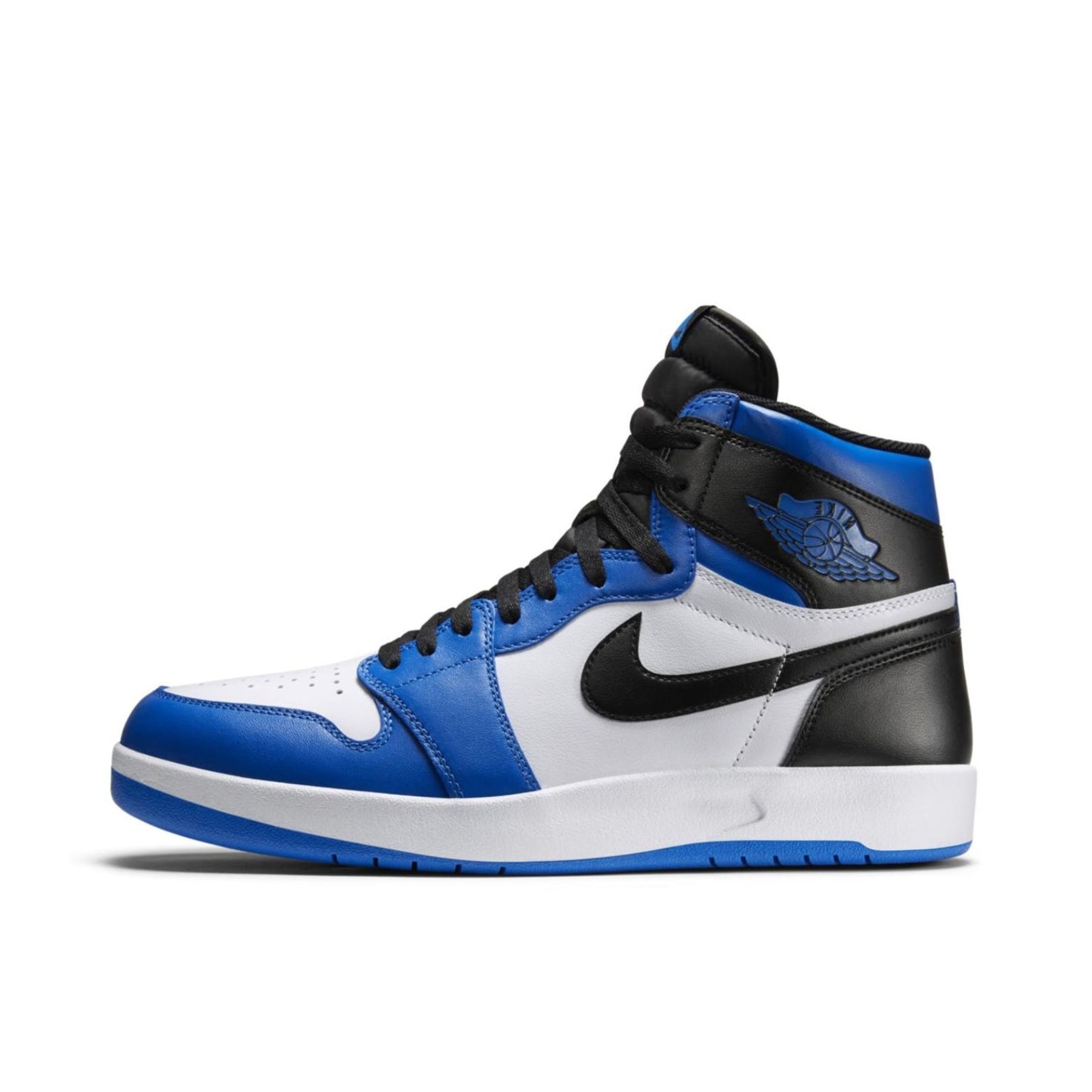 推荐商品：Air Jordan 1.5 篮球鞋 复古拼色防滑轻便 Reverse Fragment 蓝白黑