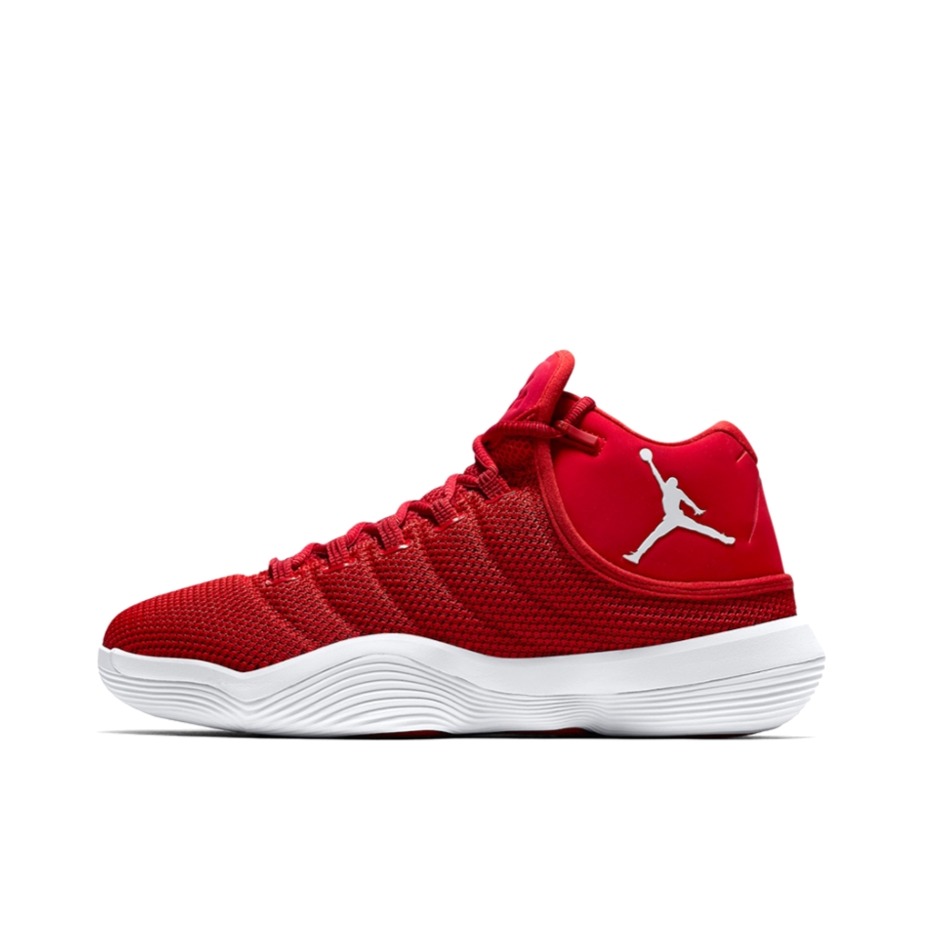 推荐商品：Jordan Super.Fly 2017 耐磨防滑 缓震实战 舒适透气 减震 篮球鞋 University Red 红白
