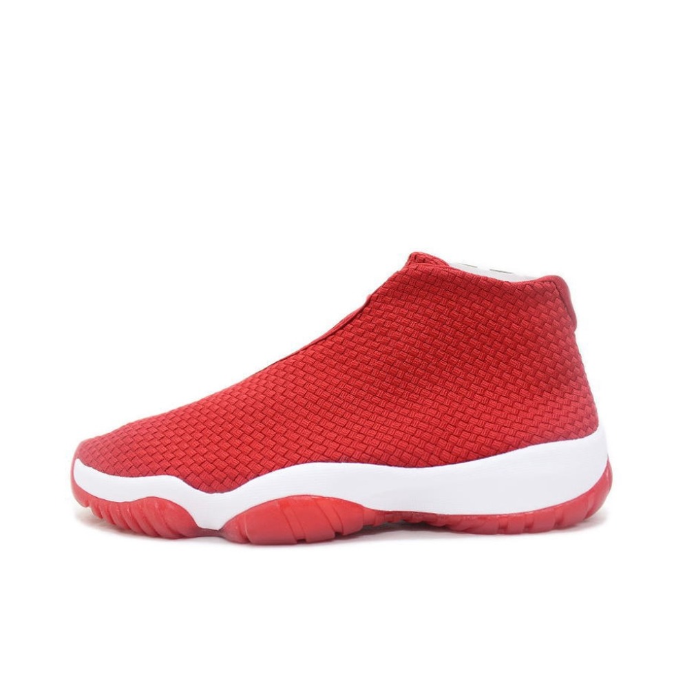 推荐商品：Air Jordan Future 篮球鞋 减震回弹防滑耐磨舒适透气复古编织织物 Gym Red 大学红