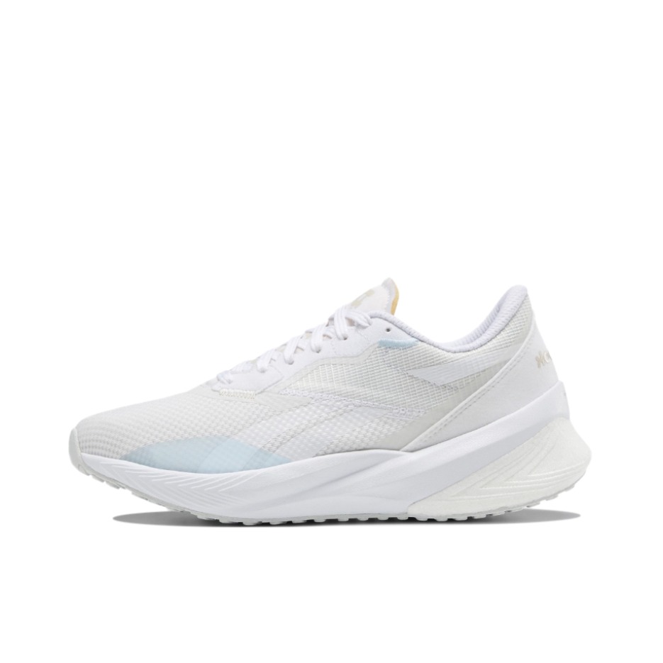 推荐商品：Reebok/锐步 Floatride Energy Daily 防滑耐磨 轻量回弹 网面透气 织物 舒适复古 休闲 运动 跑鞋 白色/蓝色