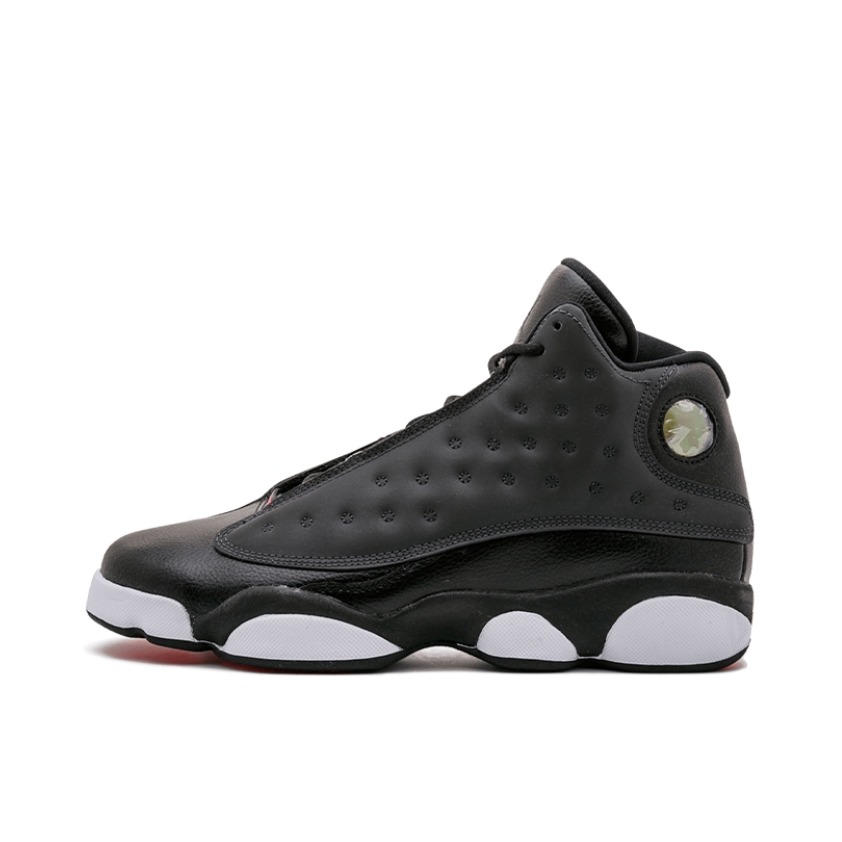 推荐商品：Air Jordan 13 篮球鞋 zoom air缓震支撑抓地减震防滑舒适拼接复古耐穿 Hyper Pink GS/黑白