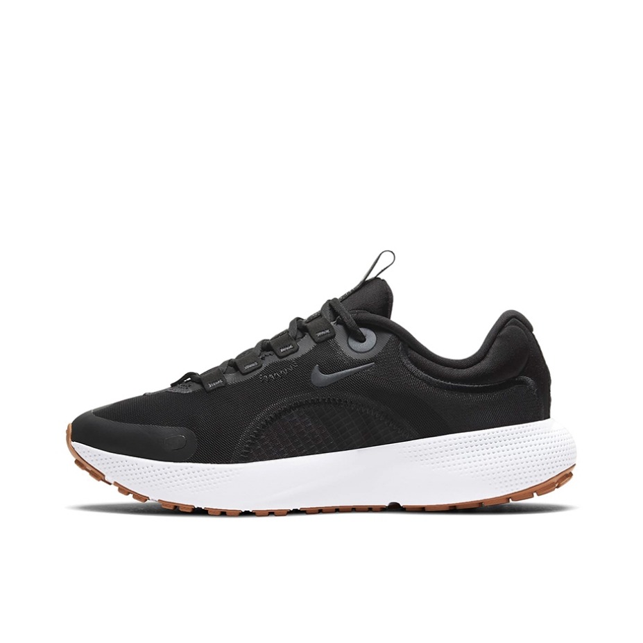 推荐商品：Nike React Escape RN 跑鞋 缓震防滑耐磨轻便透气织物休闲运动合成革泡棉回弹 黑色/白色