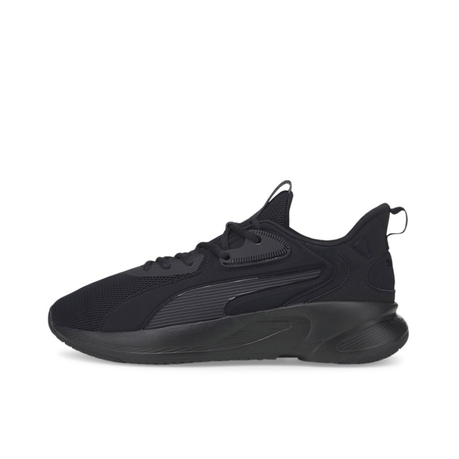 推荐商品：Puma/彪马 Softride 健身训练 网面透气 舒适减震 防滑耐磨 简约复古 跑鞋 黑色/灰色