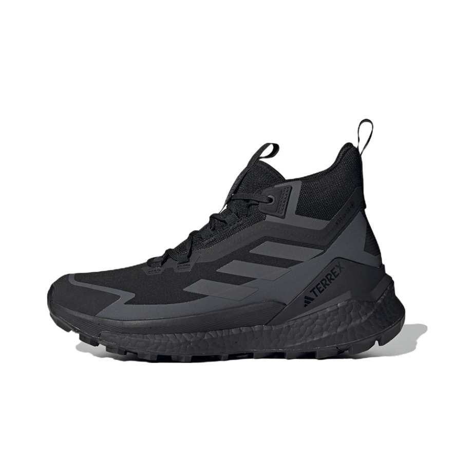 推荐商品：adidas Terrex Free Hiker 2 缓震透气 防滑耐磨 舒适轻便 防水 百搭 户外 徒步鞋 黑/灰