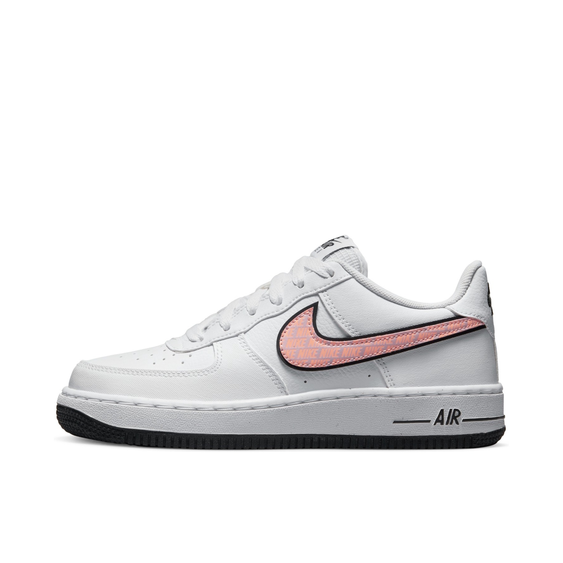 推荐商品：Nike Air Force 1 空军一号 板鞋 轻便舒适百搭耐磨防滑复古 GS/白色/粉色