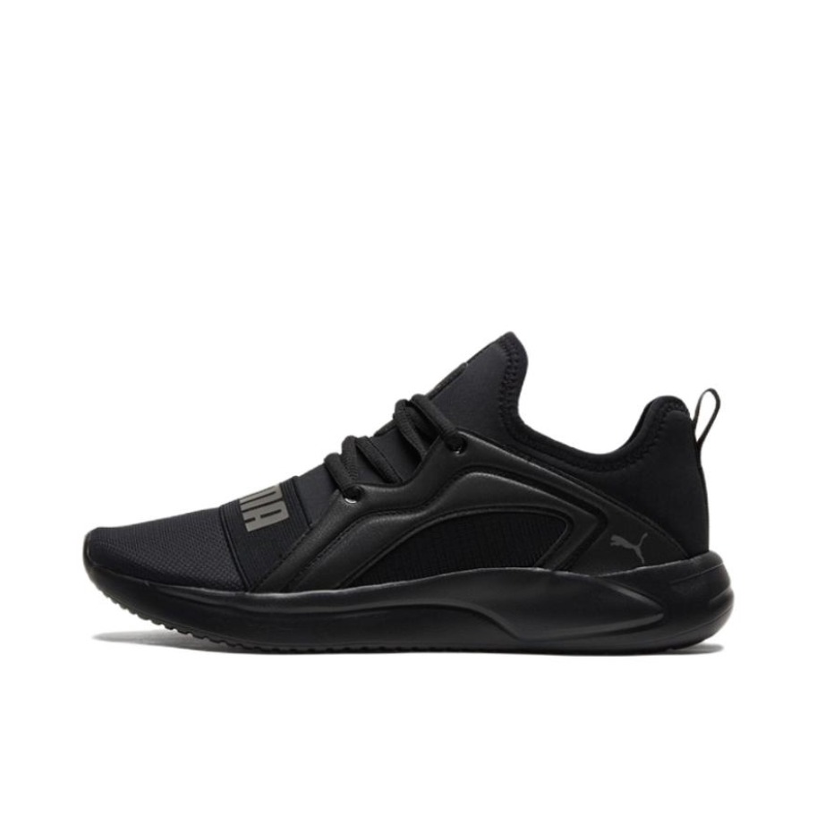 推荐商品：Puma/彪马 Resolve Street 休闲百搭 防滑耐磨 舒适透气 马拉松 织物 跑鞋 纯黑色