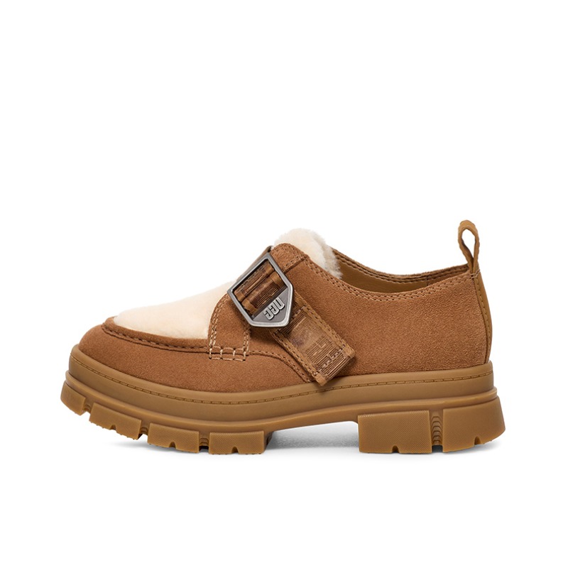 推荐商品：UGG Ashton Shoe 简约时尚 厚底鞋 栗色