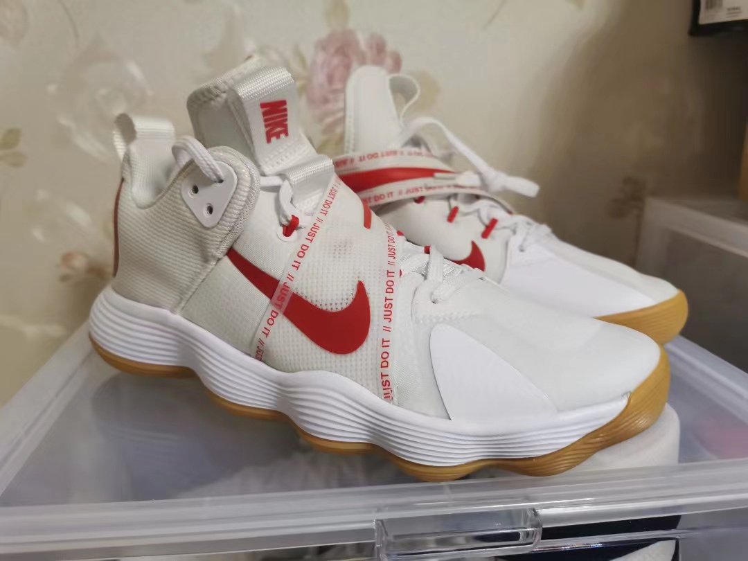 Nike React HyperSet 白红生胶 十分推荐