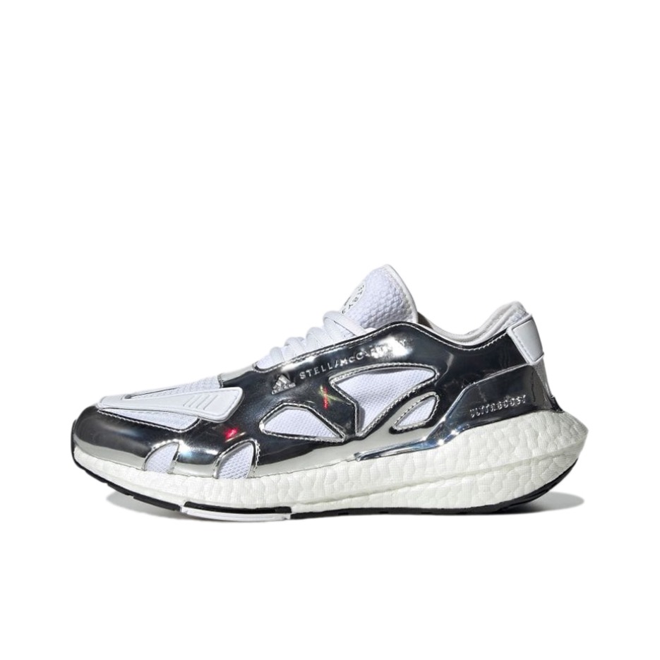 推荐商品：adidas aSMC UltraBoost 22 跑鞋 缓震耐磨舒适透气轻便织物训练防滑 白色/银色
