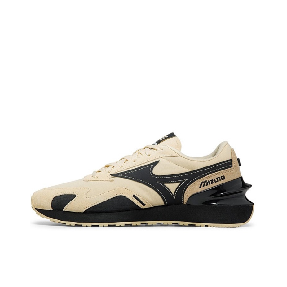 推荐商品：Mizuno/美津浓 LG 70s Elite 耐磨防滑 拼接 网布透气 复古百搭 阿甘鞋 跑鞋 沙色/沙茶色/黑色