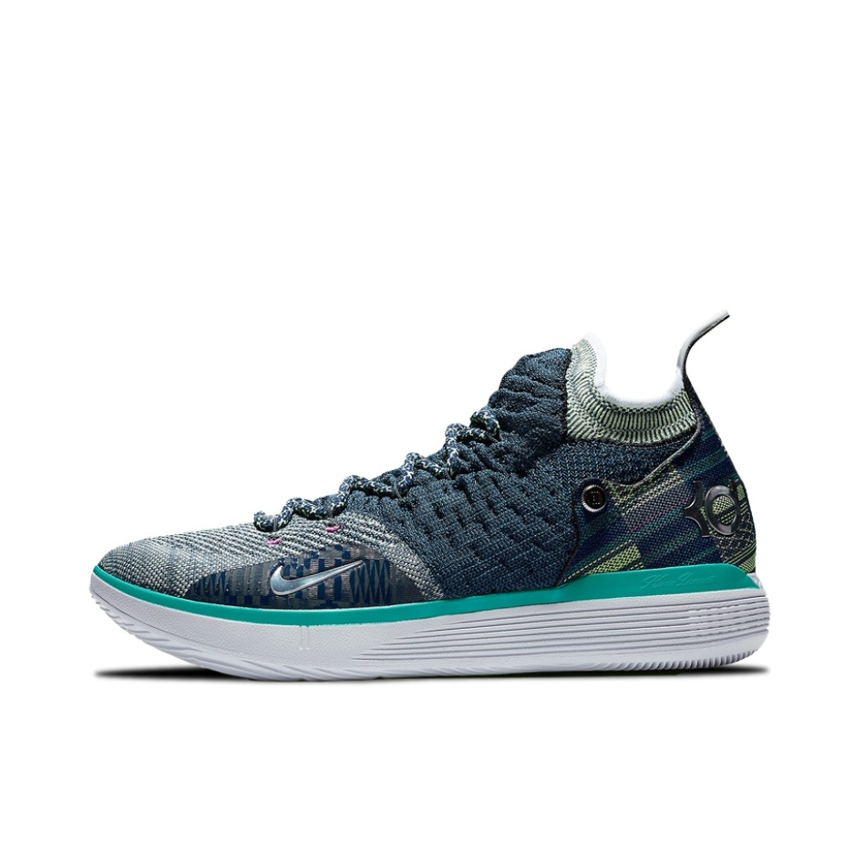 推荐商品：Nike Zoom KD 11 全掌 减震 防滑耐磨 圆头 织物 实战 篮球鞋 BHM 黑人月(2019)