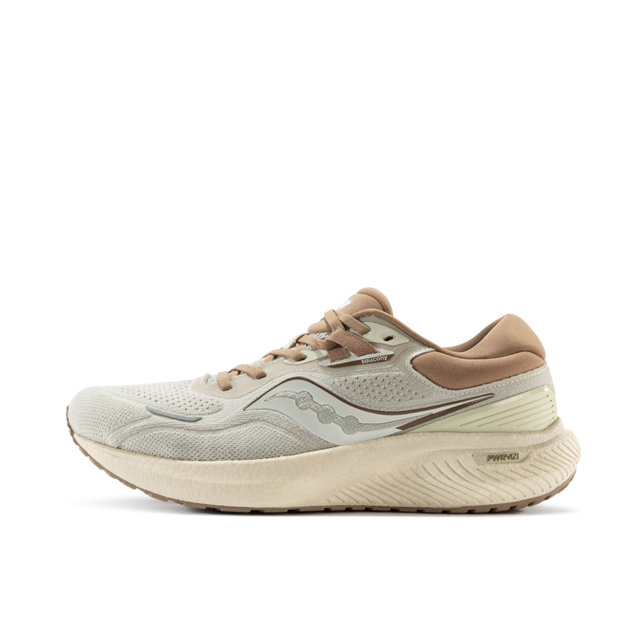 推荐商品：Saucony/索康尼 Surge 澎湃 缓震 防滑耐磨 轻便透气 软底回弹 跑鞋 米卡基