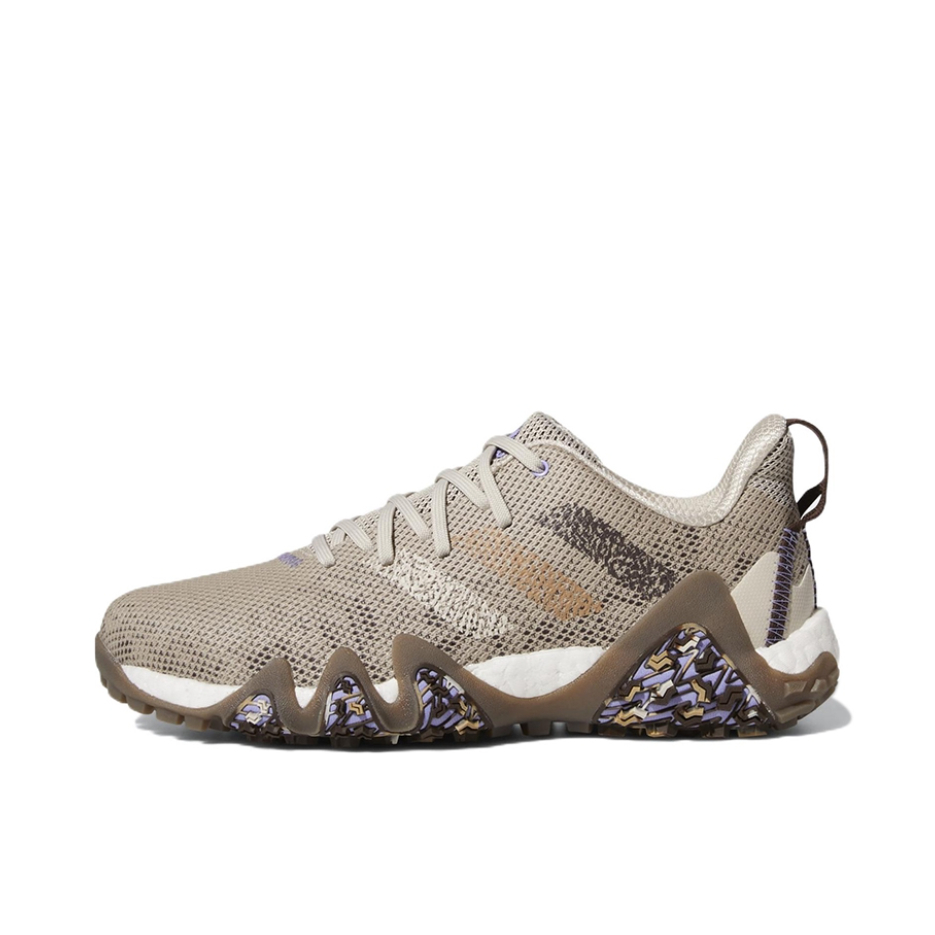 推荐商品：adidas Codechaos 22 Spikeless 防水防滑 旋转按钮 舒适耐磨 缓震透气 运动 高尔夫鞋 浅棕色