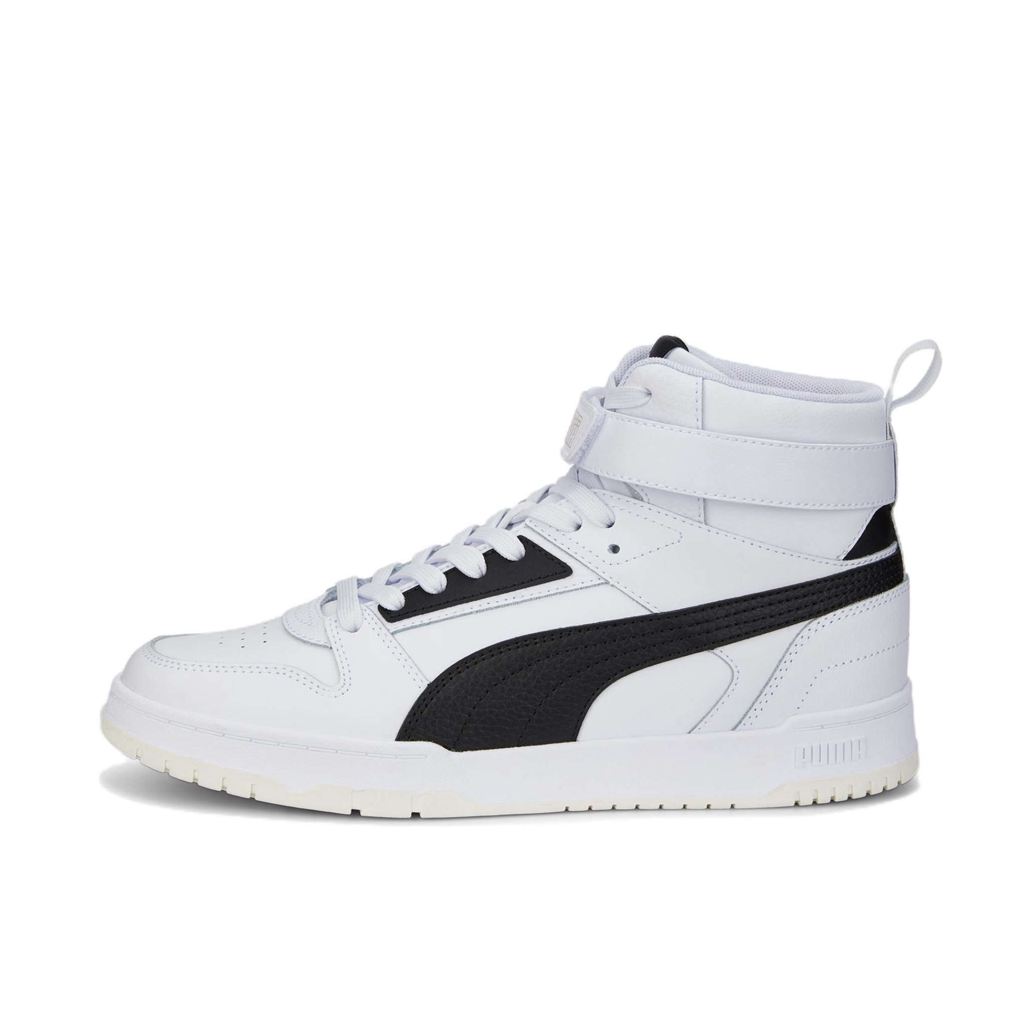 推荐商品：Puma/彪马 RBD Game 板鞋 时尚潮流轻便透气防滑耐磨复古休闲薄底篮球风 熊猫/高帮/白色/黑色