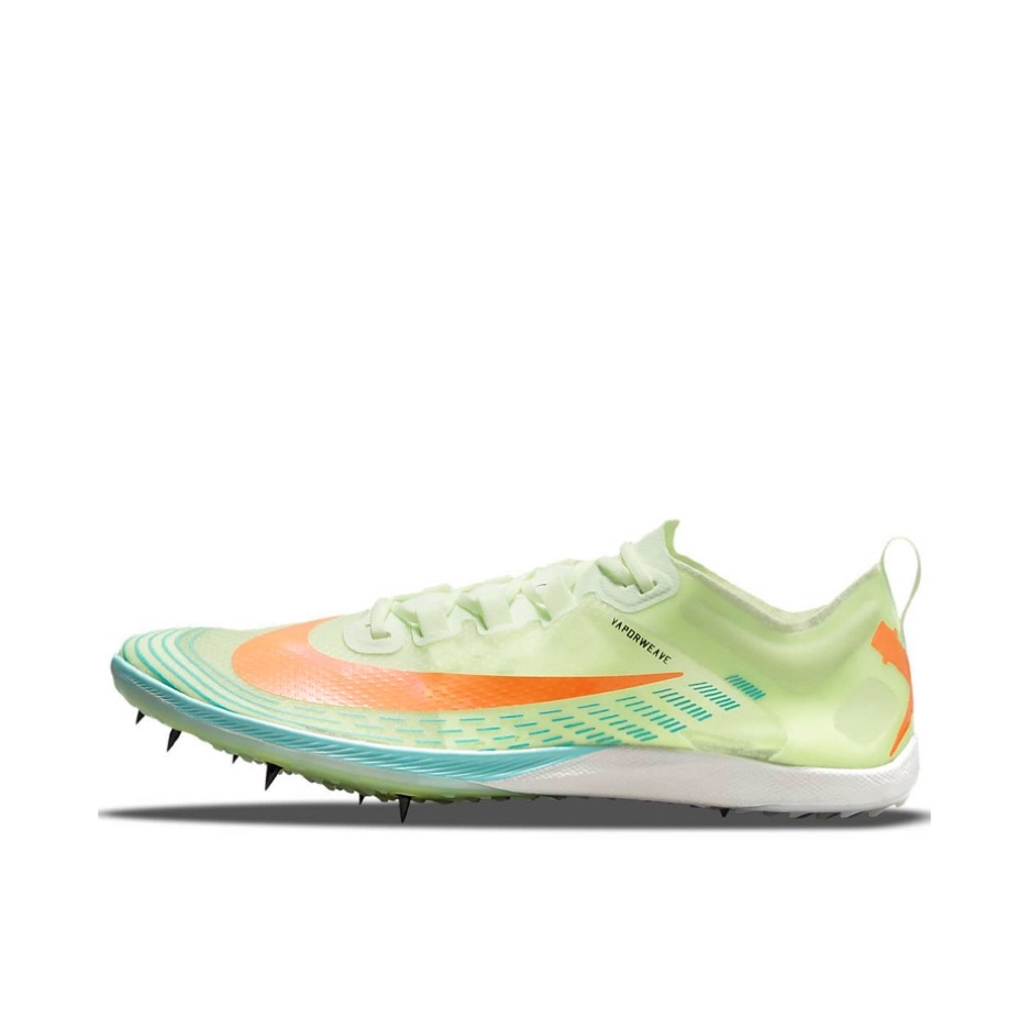 推荐商品：Nike Zoom Victory XC 5 跑鞋 织物拼接防滑耐磨减震回弹网布包裹性比赛田径运动马拉松 果绿/橙色