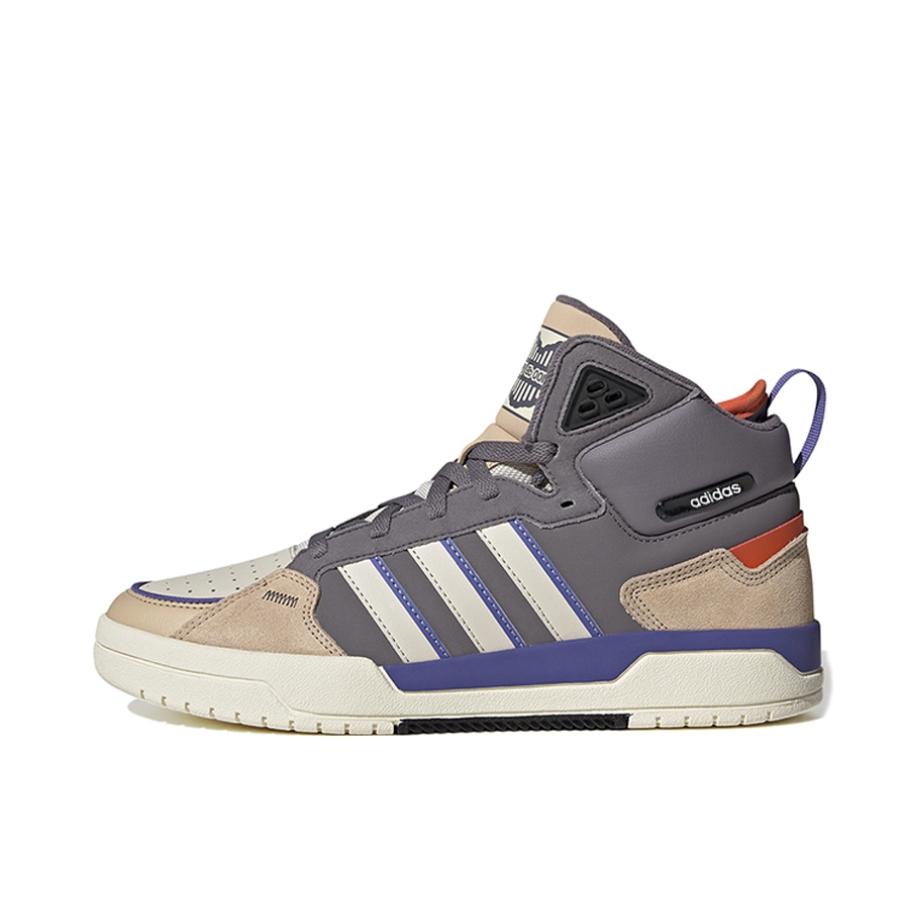 推荐商品：adidas Neo 100DB 板鞋 休闲舒适轻便复古透气耐磨防滑 灰色/米黄