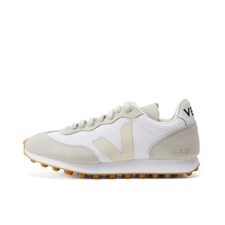 Veja Rio Branco Alveomesh 绒面革 时尚 防滑耐磨 舒适轻便 运动 跑鞋 RB012382A 白色/灰色