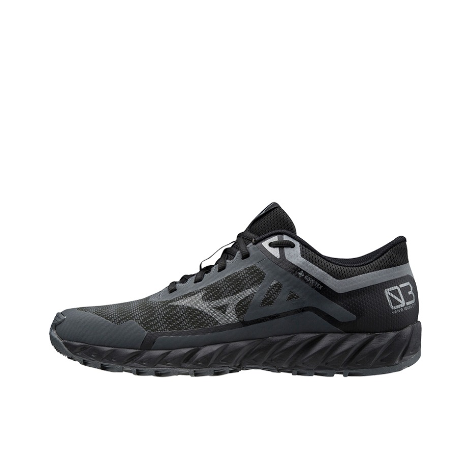 推荐商品：Mizuno/美津浓 Wave Ibuki 3 减震耐磨 透气 稳定支撑 越野 跑鞋 GTX/黑色