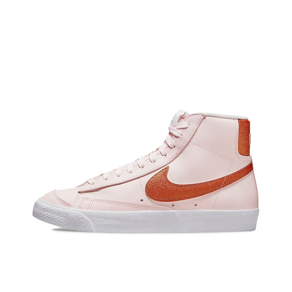 推荐商品：Nike Blazer 板鞋 经典复古防滑舒适百搭 Copper Swoosh 粉色/橙色
