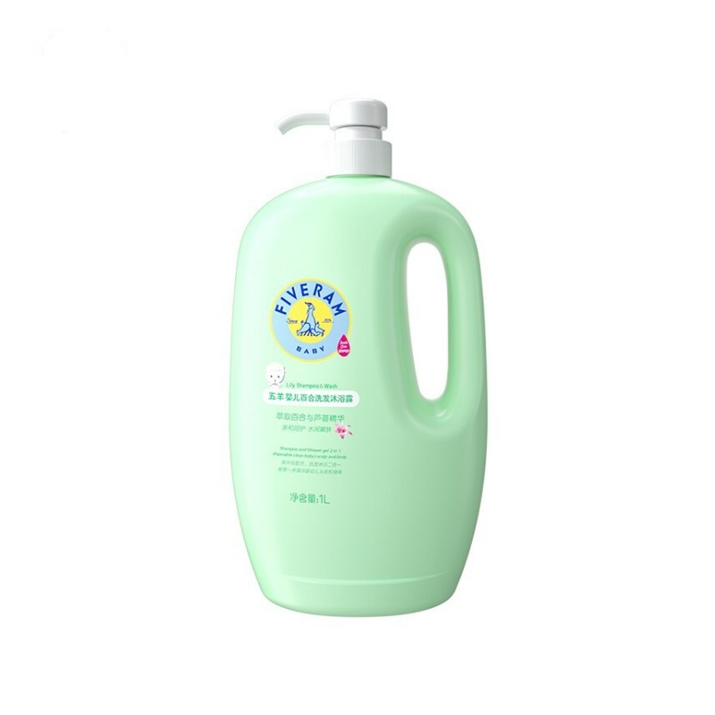 推荐商品：五羊 婴儿百合洗发沐浴露二合一温和洗澡洗头