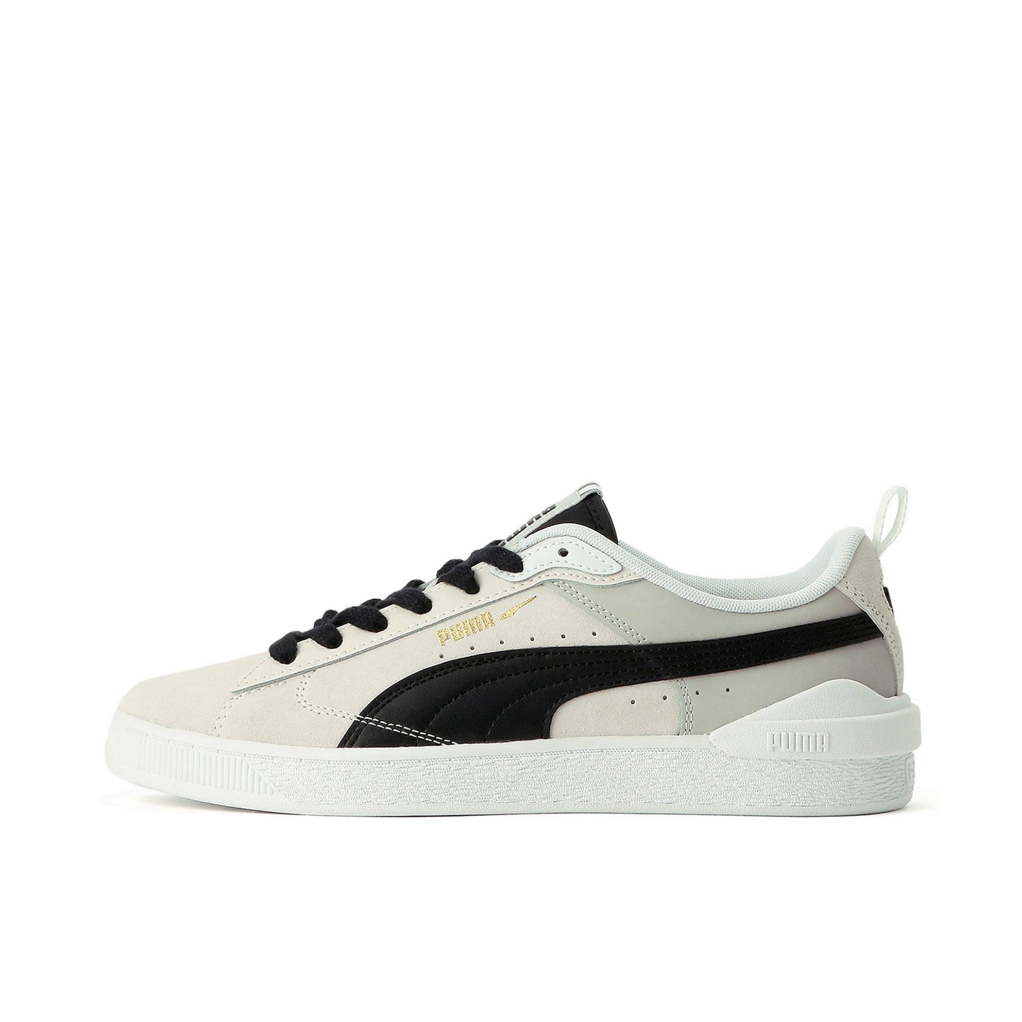推荐商品：Puma/彪马 Suede Bloc 板鞋 经典百搭复古舒适透气防滑耐磨减震 灰色/黑色