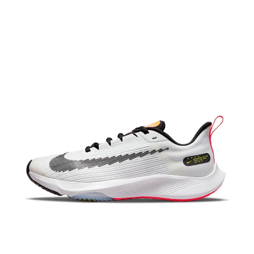 推荐商品：Nike Air Zoom Speed 2 跑鞋 舒适缓震网布透气防滑耐磨织物复古时尚潮流包裹性 GS/黑白/红粉