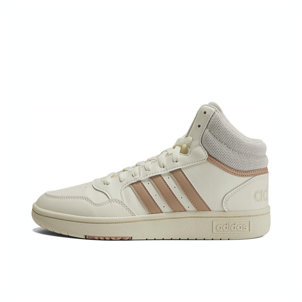 推荐商品：adidas Neo Hoops 3.0 板鞋 防滑耐磨舒适轻便复古百搭时尚 棕色/米白