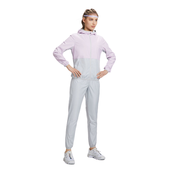 推荐商品:Hotsuit 跑步健身爆汗服运动套装 女装 613110223 空灵灰温兰